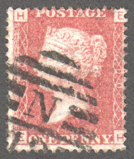 Great Britain Scott 33 Used Plate 200 - EH - Click Image to Close